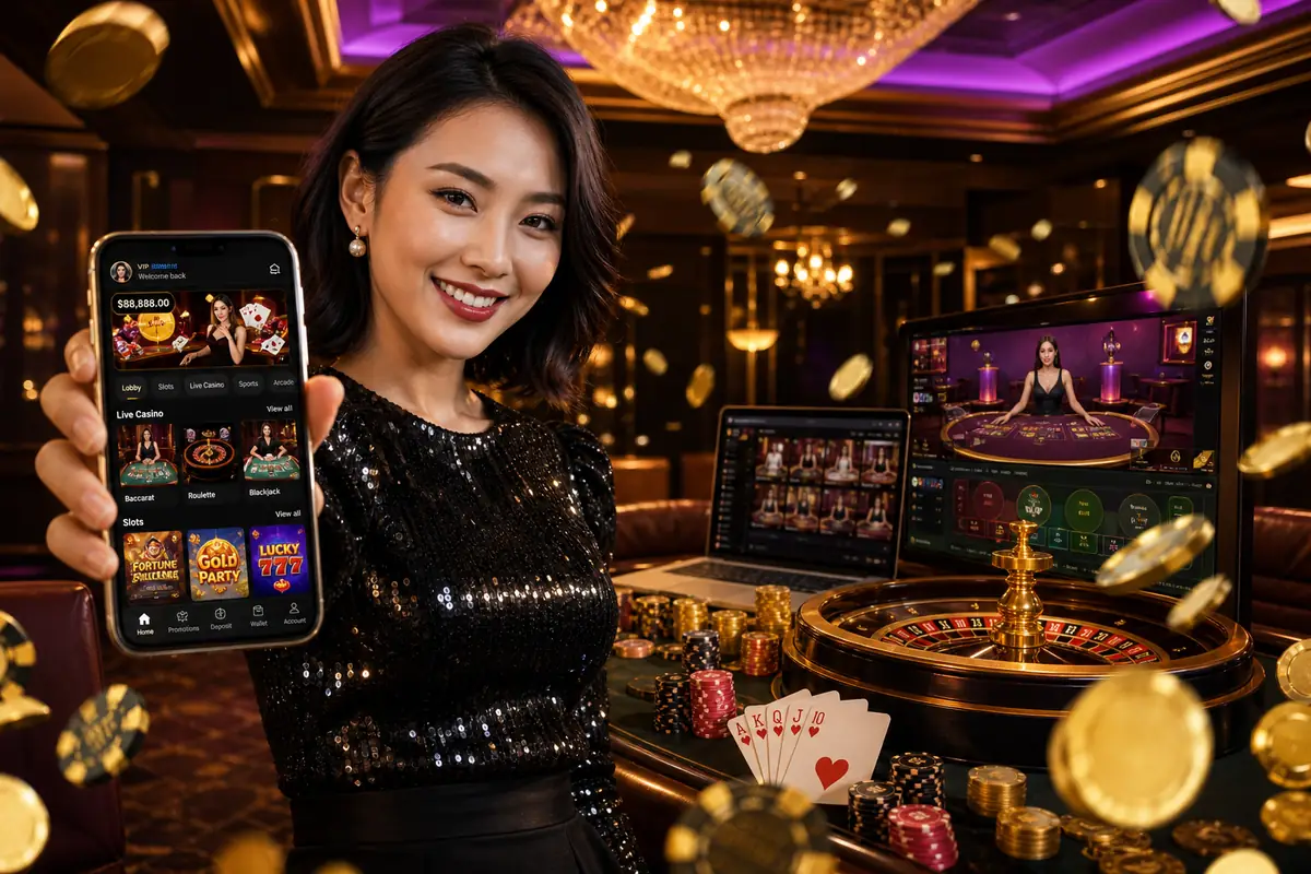 ks777 Live Dealer Baccarat စားပွဲ
